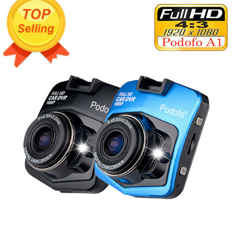 2017 New Original Podofo A1 Mini Car DVR Camera Dashcam Full HD 1080P Video Registrator Recorder G-sensor Night Vision Dash Cam