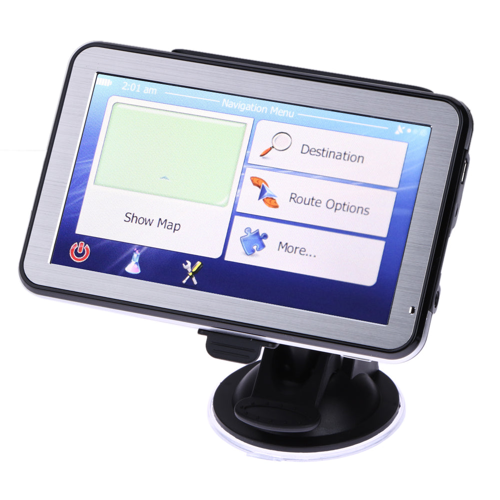 5 inch HD Car GPS Navigation 800M/FM 8GB DDR128M Map Free Upgrade Car GPS Navigator Navitel Europe Sat nav Truck gps Automobile