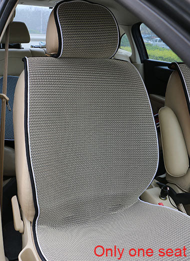 1pc Iced Silk Car Seat Cushion, Four Seasons Universal Cooling Pad