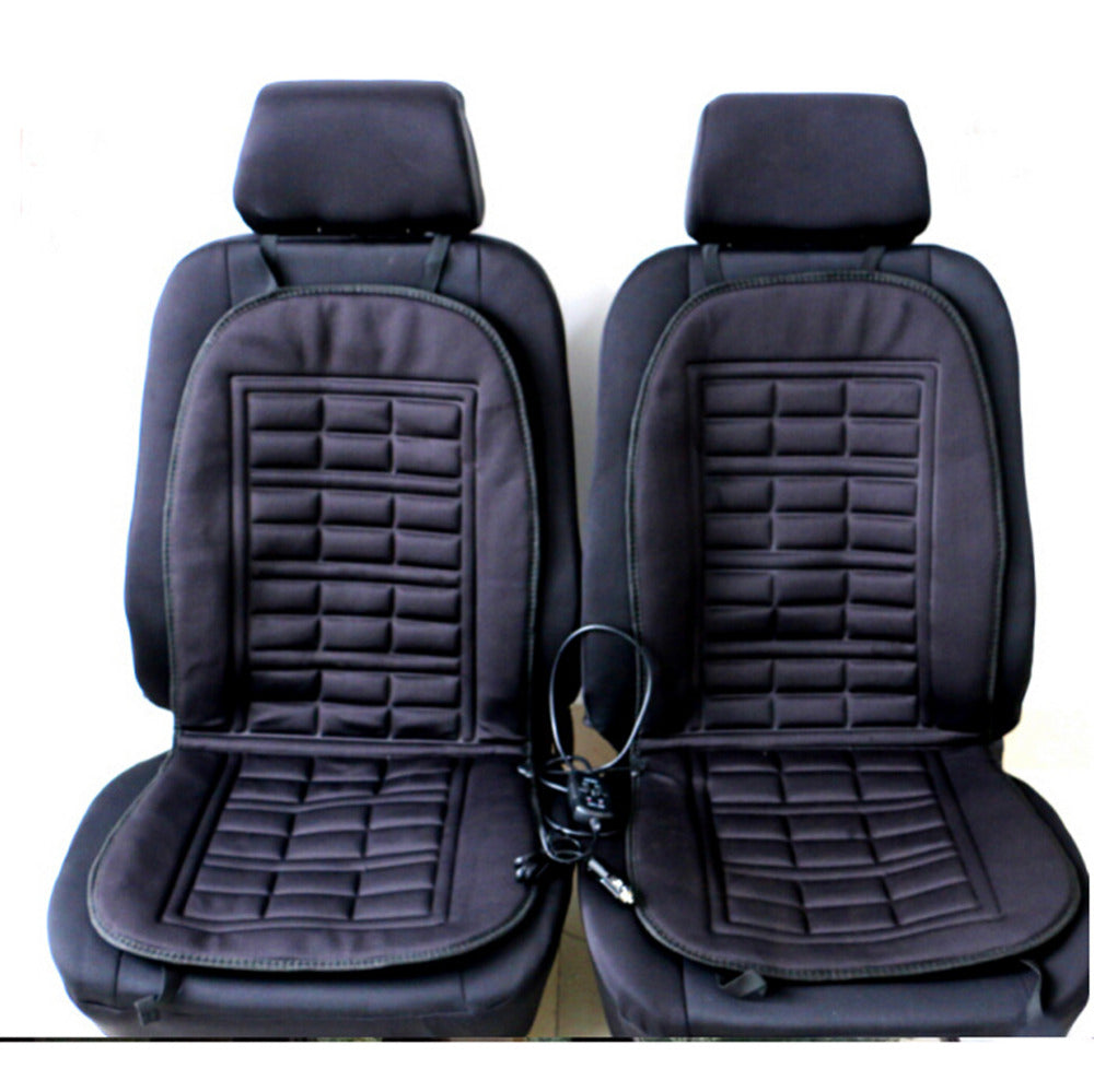 2pcs car supplies heating Car seat covers winter car seat cushion heated blending monolithic keep warm seat cushion