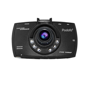 Podofo Car Camera G30 2.7" Full HD 1080P Car DVR Recorder Motion Detection Night Vision G-Sensor Registrar On-Dash Video Dashcam